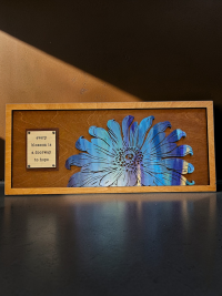 Every blossom is a doorway to hope - Blues -H-