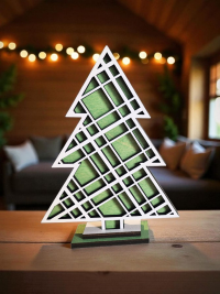 Mix & Match Trees - Diagonal  Plaid