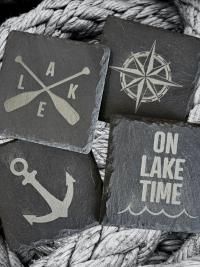 Nautical Slate Coasters 