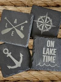 Nautical Slate Coasters 