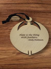 Rebel Loon Christmas Ornament - Bible Verse