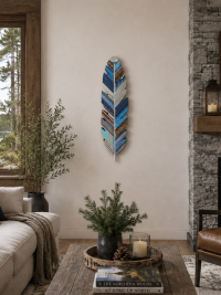 SOLD - Soar - Water Feather - 7 of 9