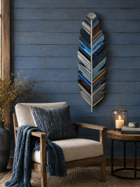 SOLD - Soar - Water Feather - 1 of 9