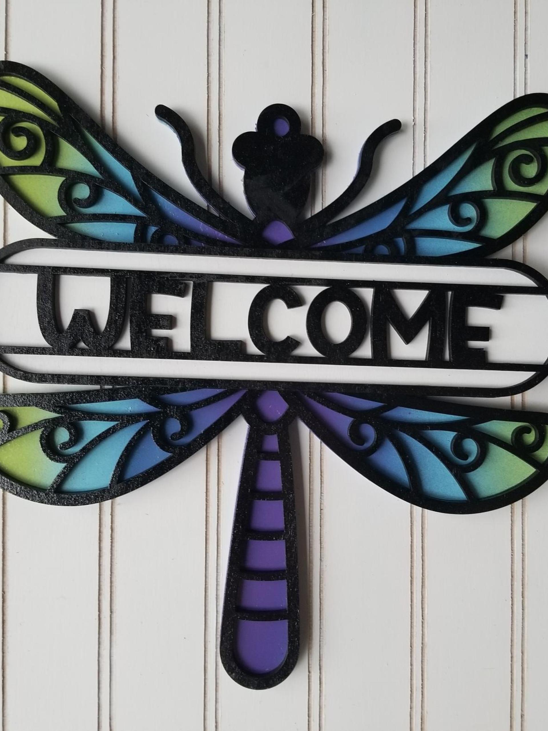 Dragonfly Welcome-Sold out