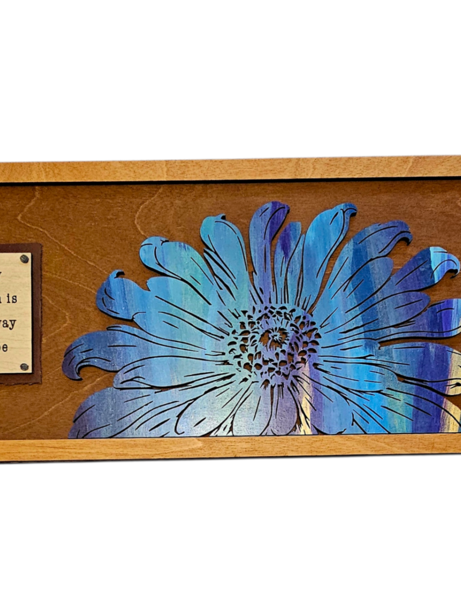 Every blossom is a doorway to hope - Blues -H-