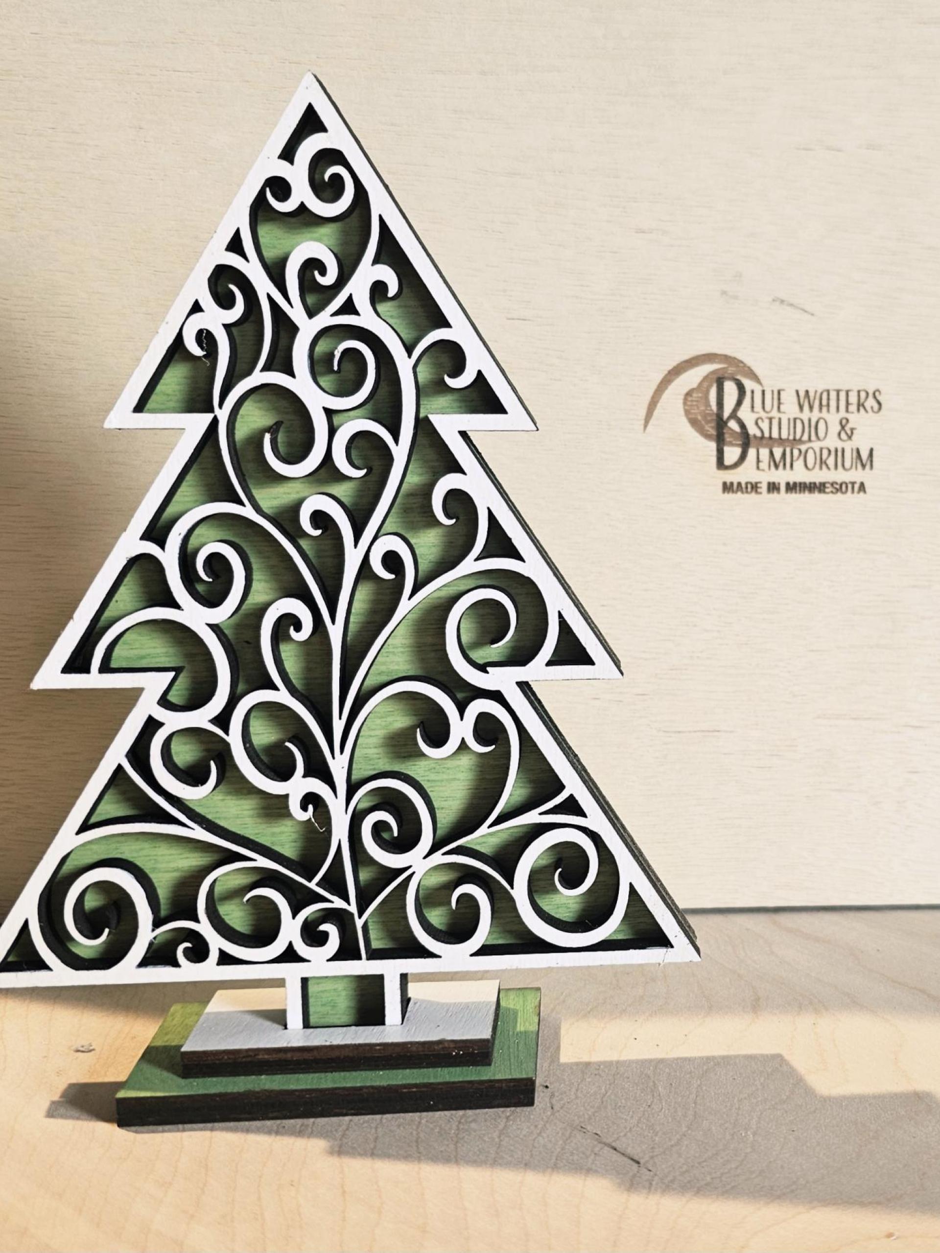 Mix & Match Trees - Intricate Scroll