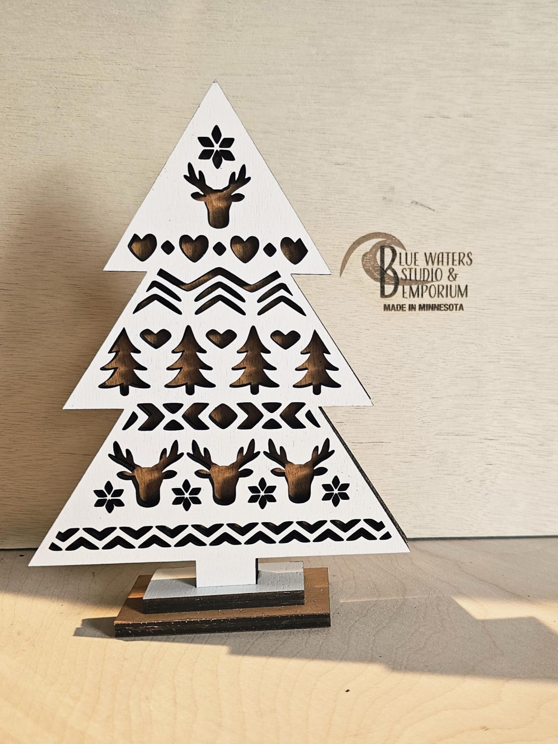 Mix & Match Trees - Scandinavian Sweater