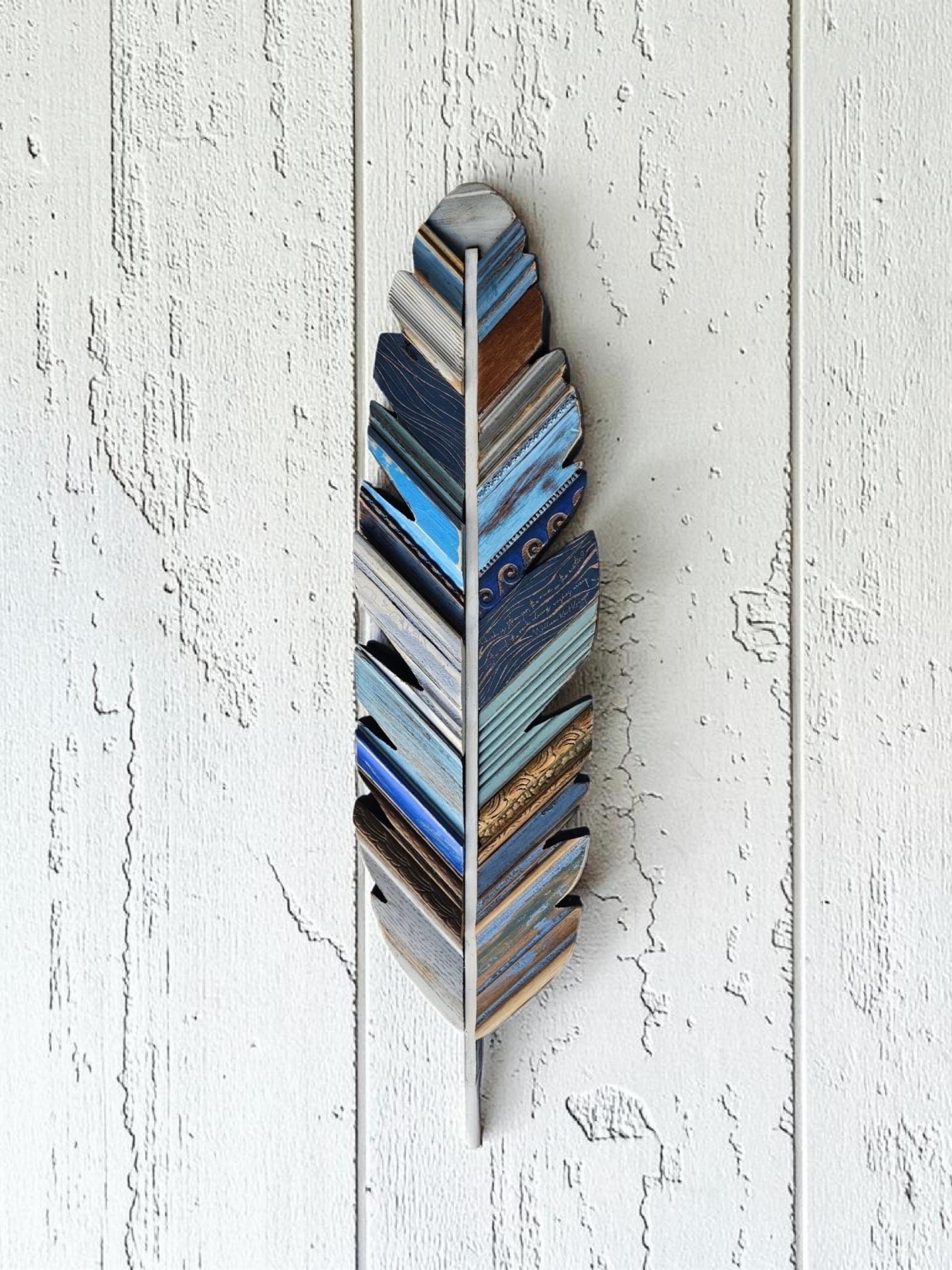 SOLD - Soar - Water Feather - 1 of 9