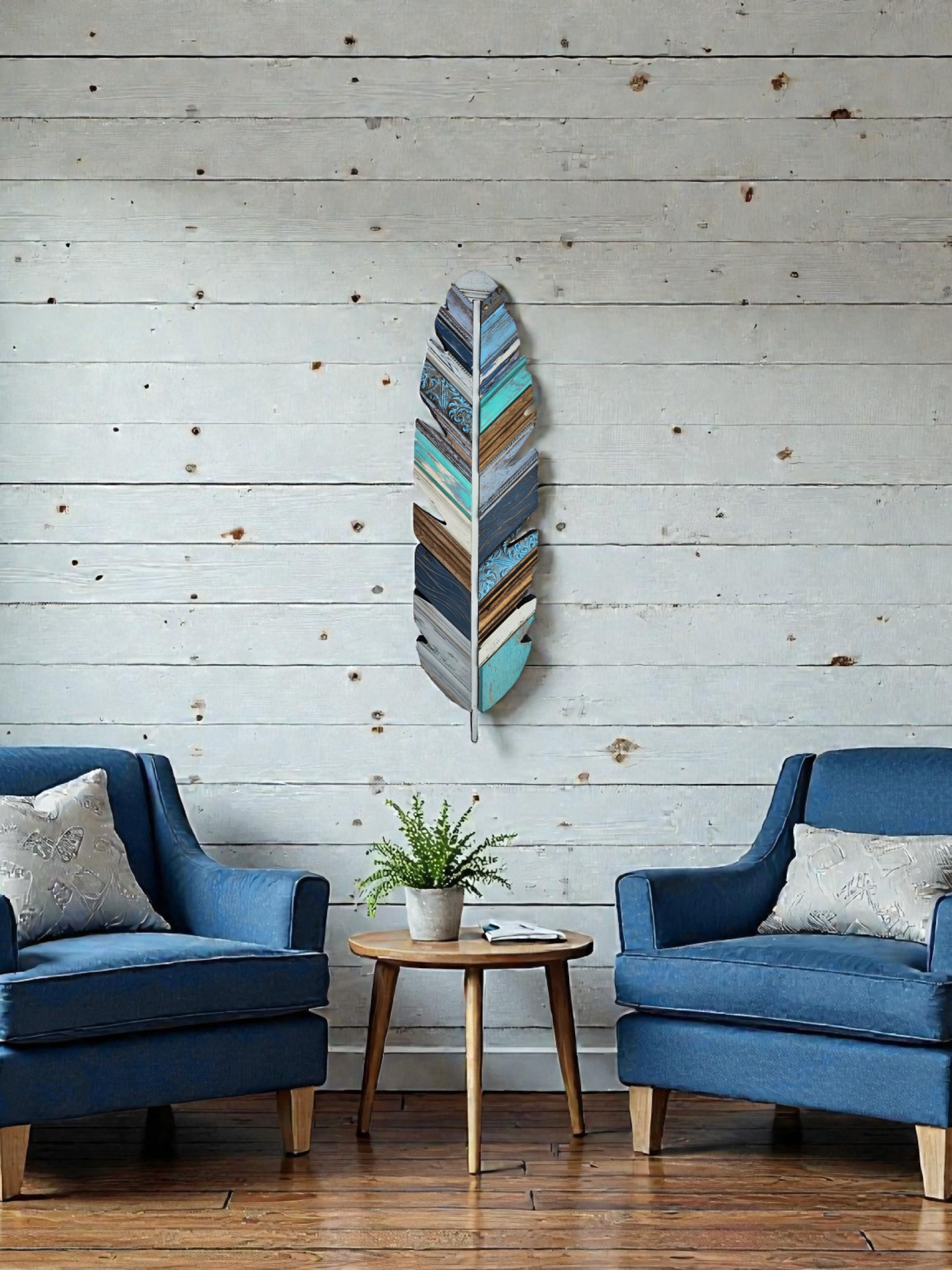 SOLD - Soar - Water Feather - 6 of 9