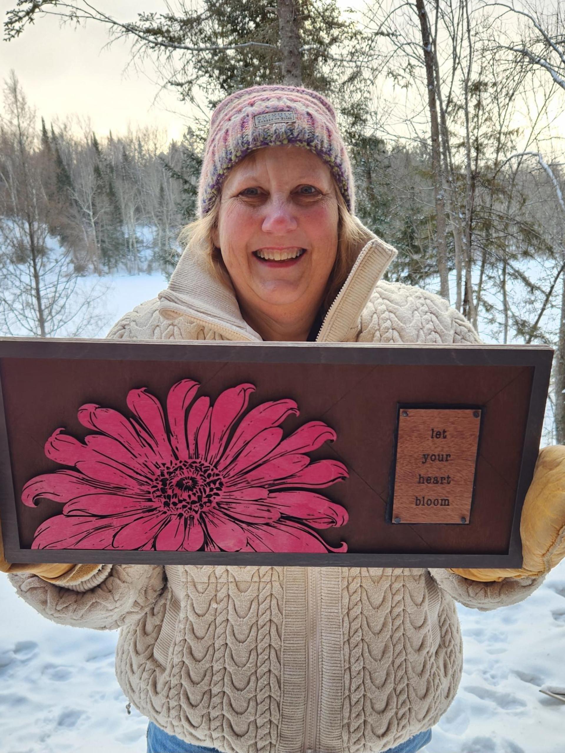 Let Your Heart Bloom - Pink