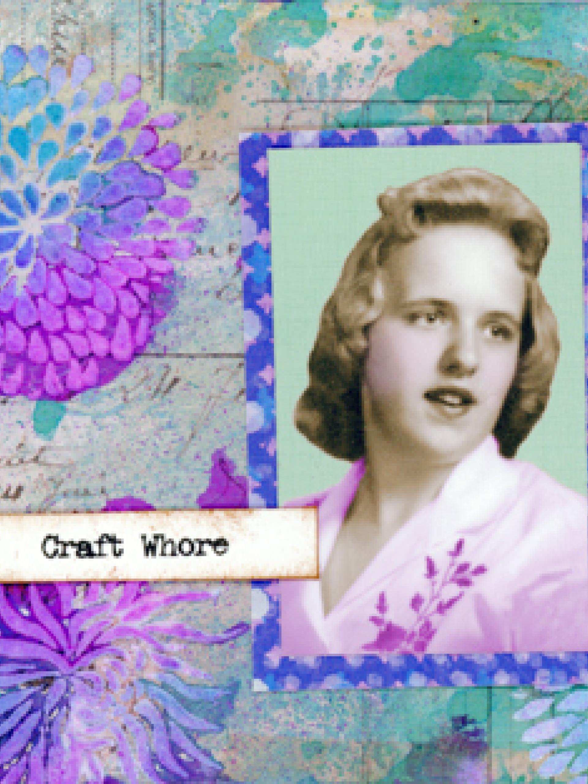 Greeting card - Craft Whore