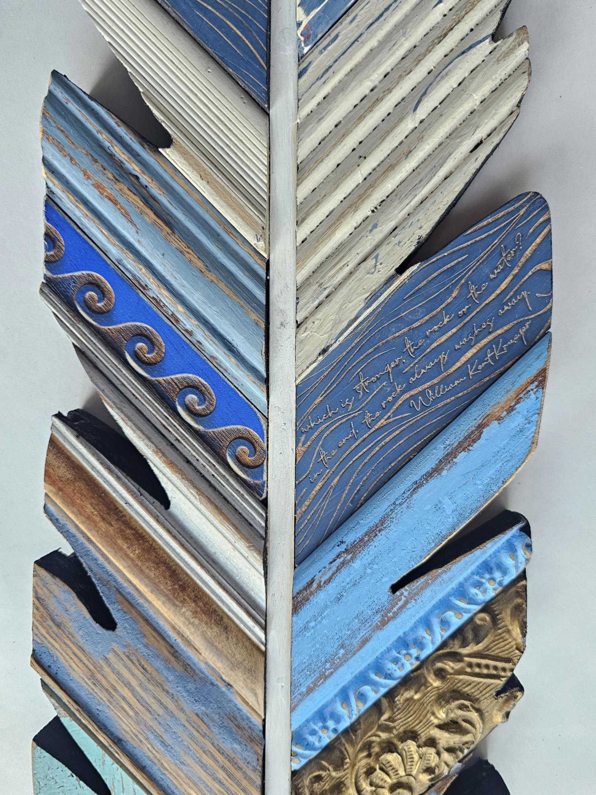 SOLD - Soar - Water Feather - 7 of 9