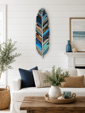 SOLD - Soar - Water Feather - 3 of 9