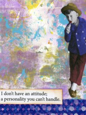 Greeting card - Attitude