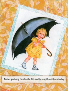 Greeting card - Dumbrella