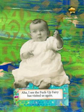 Greeting card - Fairy