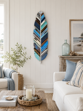 SOLD - Soar - Water Feather - 4 of 9